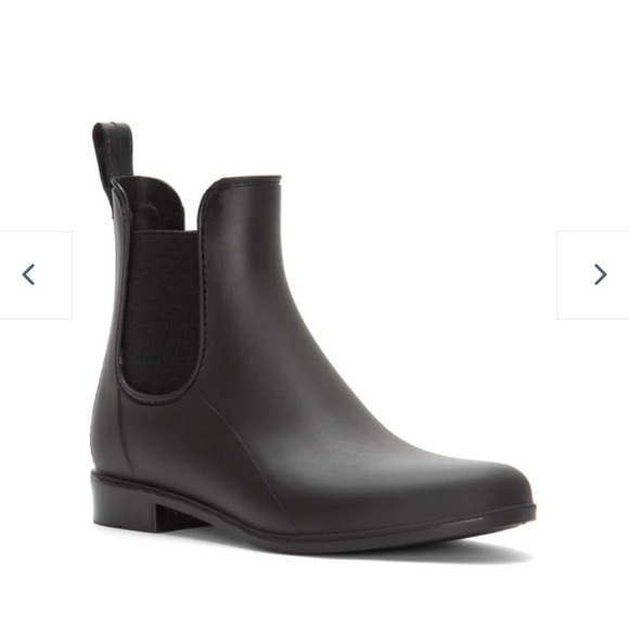 Sam Edelmans Womens Tinsley Black Matte Rain Chelsea Bootie Size 9 - Picture 1 of 12